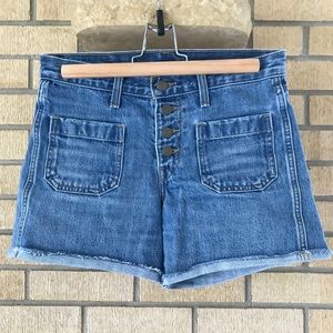 Levi’s high rise shorts